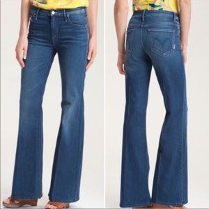 Mother The Mellow Drama blue jeans in Stardust size 26